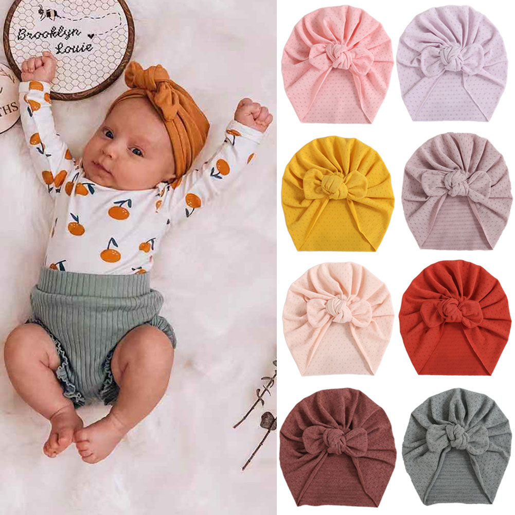 Baby Hat Beanie - Sevimli türban bebek kız şapkaları yenidoğan