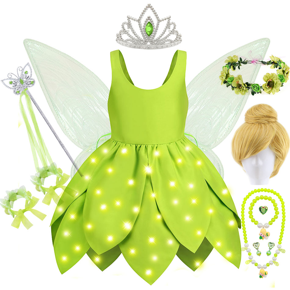 Baby Clothing Girls - Bebek Kız Tinker Bell Peri Elbise