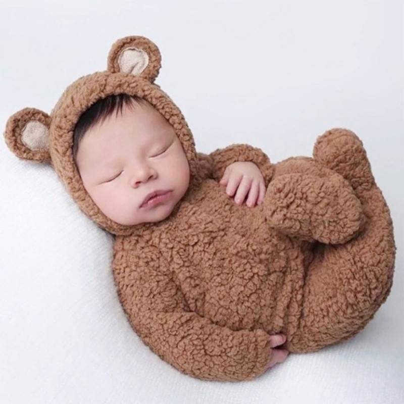Romper Onesie Baby - 2 adet Fotoğraf Sahne Erkek Bebek