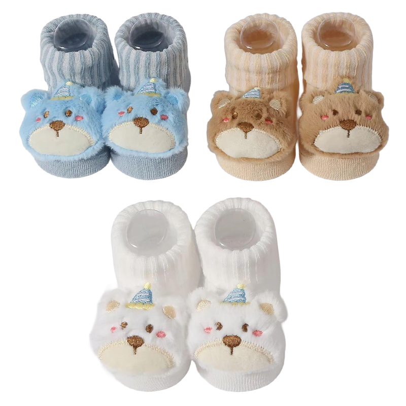 Baby Clothing Sets Boy - 3 çift/takım Bebek Çorap Kız Erkek