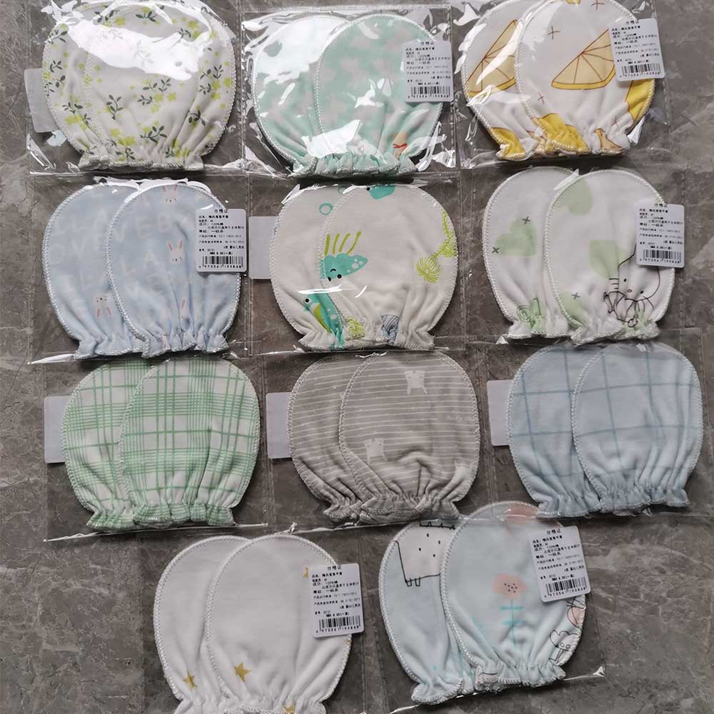 Baby Mittens Scratch - Bebekler için 5 Pairs anti-çizik eldiven