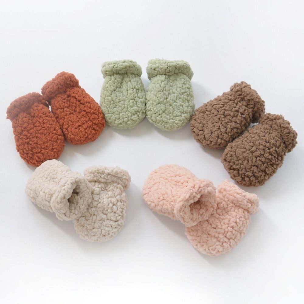 Baby Mittens Scratch - Peluş Polar Yürümeye Başlayan El Isıtıcı