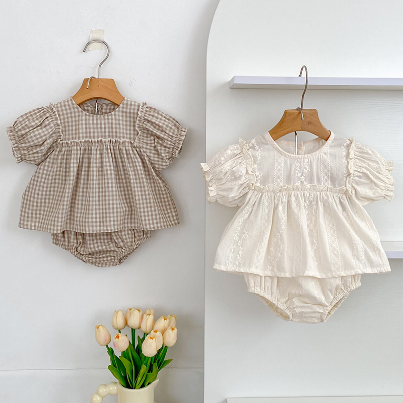 Kızlar Yaz Moda Seti çocuk Işl - Baby Clothing Bundles incelemesi ve fiyatı