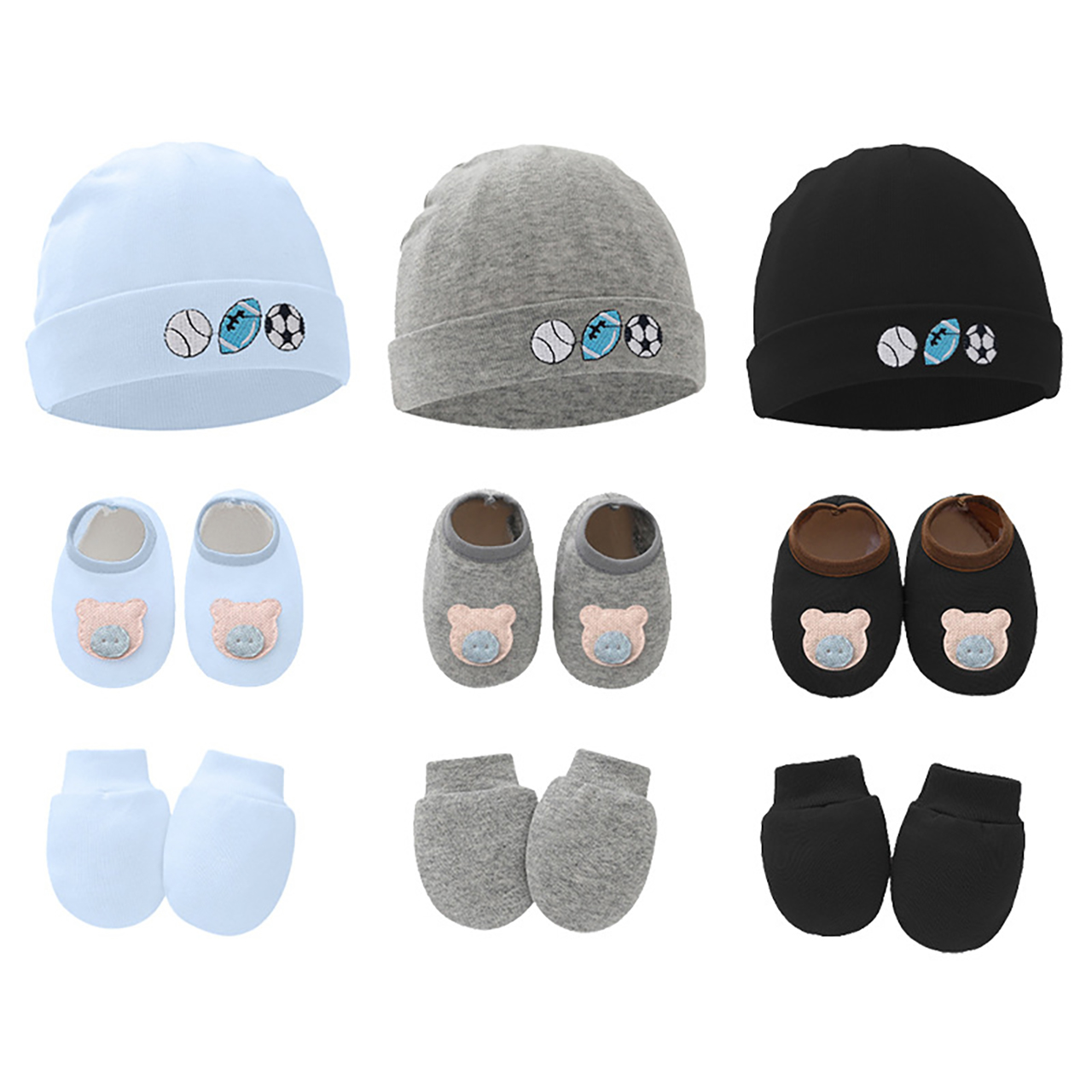 3 Parça Bebek Şapka Eldiven Ay - Baby Hat Beanie incelemesi ve fiyatı