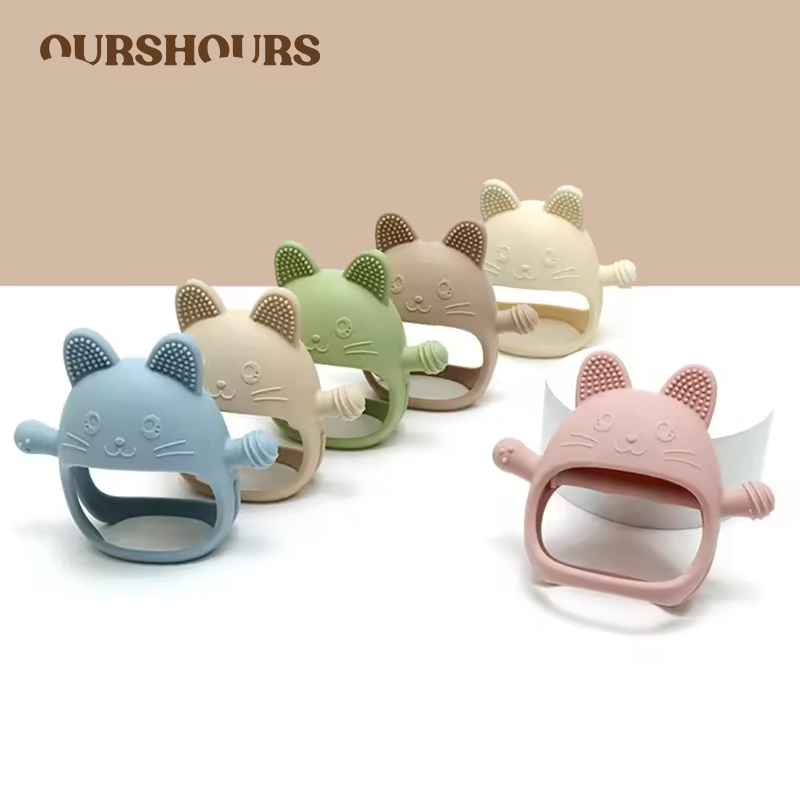 1 adet bebek silikon diş kaşıy - Baby Mittens Scratch incelemesi ve fiyatı