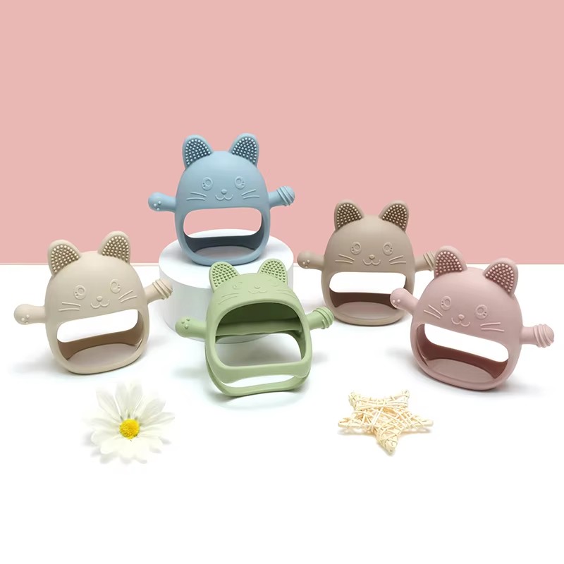 1 adet bebek silikon diş kaşıy - Baby Mittens Scratch incelemesi ve fiyatı