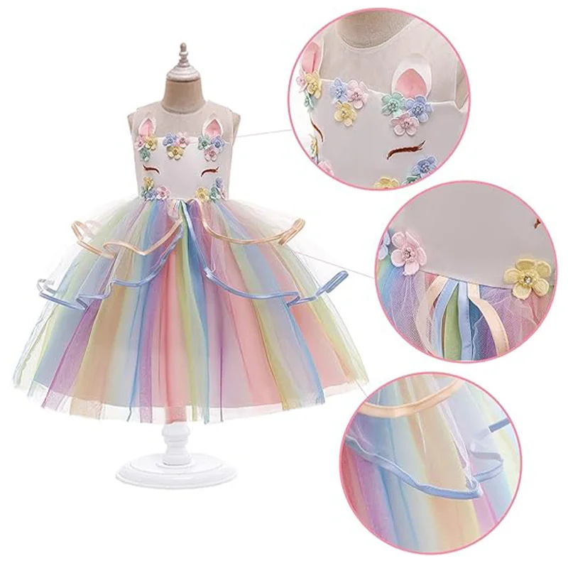 Çocuk Unicorn Prenses Elbise D - Baby Clothing Sizes incelemesi ve fiyatı